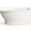 Nurgavann PAA TRE 170 D 170×100 cm, parempoolne, läikiv kivimass Eckbadewanne PAA TRE 170 D 170x100 cm, rechts, Mineralguss