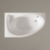 Nurgavann PAA TRE 170 D 170×100 cm, parempoolne, läikiv kivimass 4 Eckbadewanne PAA TRE 170 D 170x100 cm, rechts, Mineralguss – 4