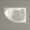 Nurgavann PAA TRE 150 A 150×100 cm, vasakpoolne, läikiv kivimass 4 Eckbadewanne PAA TRE 150 A 150x100 cm, links, Mineralguss – 4