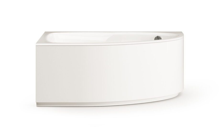 Nurgavann PAA TRE 150 D 150×100 cm, parempoolne, läikiv kivimass 3 Eckbadewanne PAA TRE 150 D 150x100 cm, rechts, Mineralguss – 3
