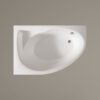 Nurgavann PAA TRE 150 D 150×100 cm, parempoolne, läikiv kivimass 5 Eckbadewanne PAA TRE 150 D 150x100 cm, rechts, Mineralguss – 5