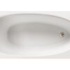 Sisseehitatav kivivann PAA UNO 150 150×75 cm, läikiv kivimass 5 Einbau-Badewanne PAA UNO 150 150x75 cm, Mineralguss – 5