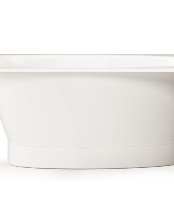 PAA UNO 150 Einbau-Badewanne aus Mineralguss 150x75 cm, glänzend