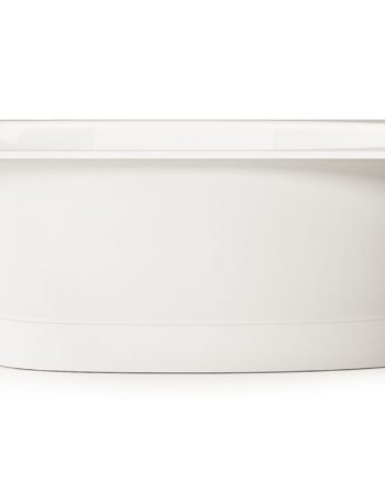 PAA UNO 170 Einbau-Badewanne aus Mineralguss 170x75 cm, glänzend