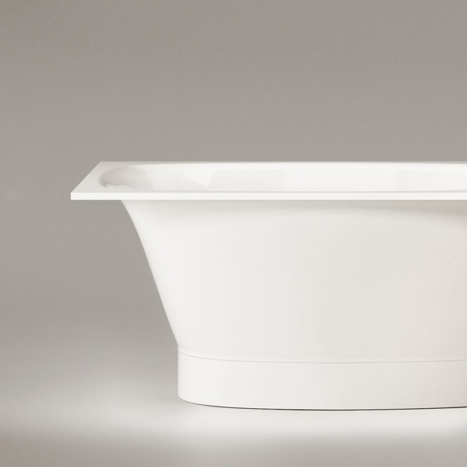 Einbau-Badewanne PAA UNO 170 170x75 cm, Mineralguss – 4