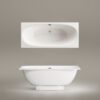 Sisseehitatav kivivann PAA VERSO 170×75 cm, läikiv kivimass 5 Einbau-Badewanne PAA VERSO 170x75 cm, Mineralguss – 5