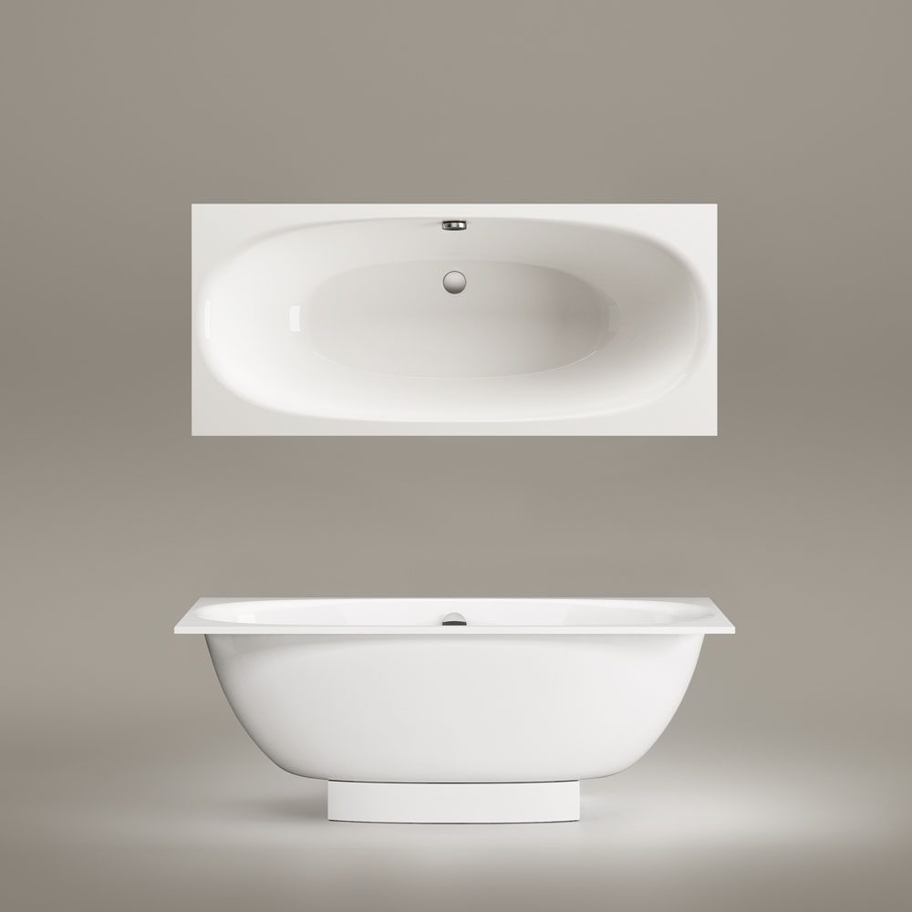 Einbau-Badewanne PAA VERSO 170x75 cm, Mineralguss – 5