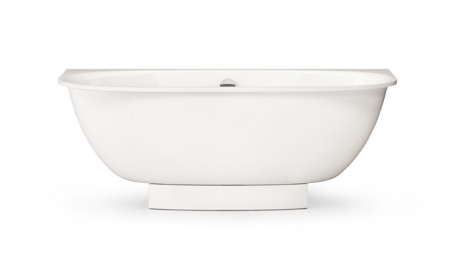 Sisseehitatav kivivann PAA VERSO AD 170×75 cm, ümarad nurgad A ja D, läikiv kivimass PAA VERSO AD Einbau-Badewanne aus Mineralguss 170x75 cm, abgerundete Ecken A und D, glänzend