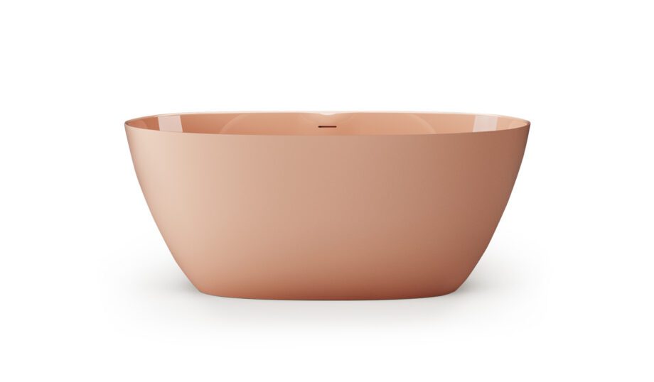 Eraldiseisev kivivann PAA PERLA 145 145×71 cm, läikiv kivimass 2 PAA PERLA 145 freistehende Badewanne aus Mineralguss 145x71 cm, glänzend – 2