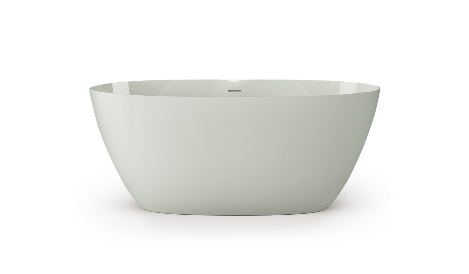 PAA PERLA 145 freistehende Badewanne aus Mineralguss 145x71 cm, glänzend – 4