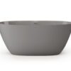 Eraldiseisev kivivann PAA PERLA 145 145×71 cm, läikiv kivimass 5 PAA PERLA 145 freistehende Badewanne aus Mineralguss 145x71 cm, glänzend – 5