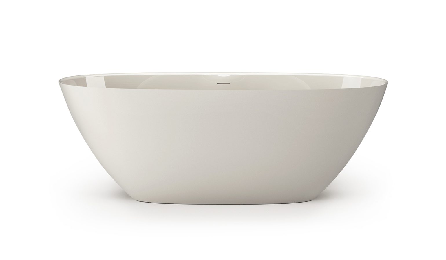 PAA PERLA 175 freistehende Badewanne aus Mineralguss 175x76 cm, glänzend – 3