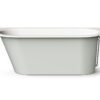 Sisseehitatav kivivann PAA VARIO L AD 166×75 cm, ümarad nurgad A ja D, läikiv kivimass 6 PAA VARIO L AD Einbau-Badewanne aus Mineralguss 166x75 cm, abgerundete Ecken A und D, glänzend – 6