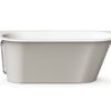 Sisseehitatav kivivann PAA VARIO L BC 166×75 cm, ümarad nurgad B ja C, läikiv kivimass 5 Einbau-Badewanne PAA VARIO L BC 166x75 cm, Mineralguss – 5