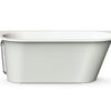 Sisseehitatav kivivann PAA VARIO L BC 166×75 cm, ümarad nurgad B ja C, läikiv kivimass 6 Einbau-Badewanne PAA VARIO L BC 166x75 cm, Mineralguss – 6
