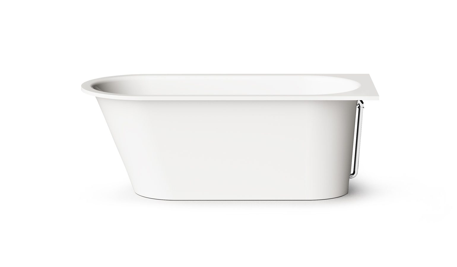 Einbau-Badewanne PAA VARIO L AB 168x75 cm, Mineralguss