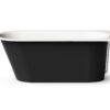 Sisseehitatav kivivann PAA VARIO L AB 168×75 cm, ümarad nurgad A ja B, läikiv kivimass 8 Einbau-Badewanne PAA VARIO L AB 168x75 cm, Mineralguss – 8