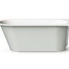 Sisseehitatav kivivann PAA VARIO L AB 168×75 cm, ümarad nurgad A ja B, läikiv kivimass 6 Einbau-Badewanne PAA VARIO L AB 168x75 cm, Mineralguss – 6