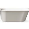 Sisseehitatav kivivann PAA VARIO L C 168×75 cm, ümar nurk C, läikiv kivimass 5 PAA VARIO L C Einbau-Badewanne aus Mineralguss 168x75 cm, abgerundete Ecke C, glänzend – 5