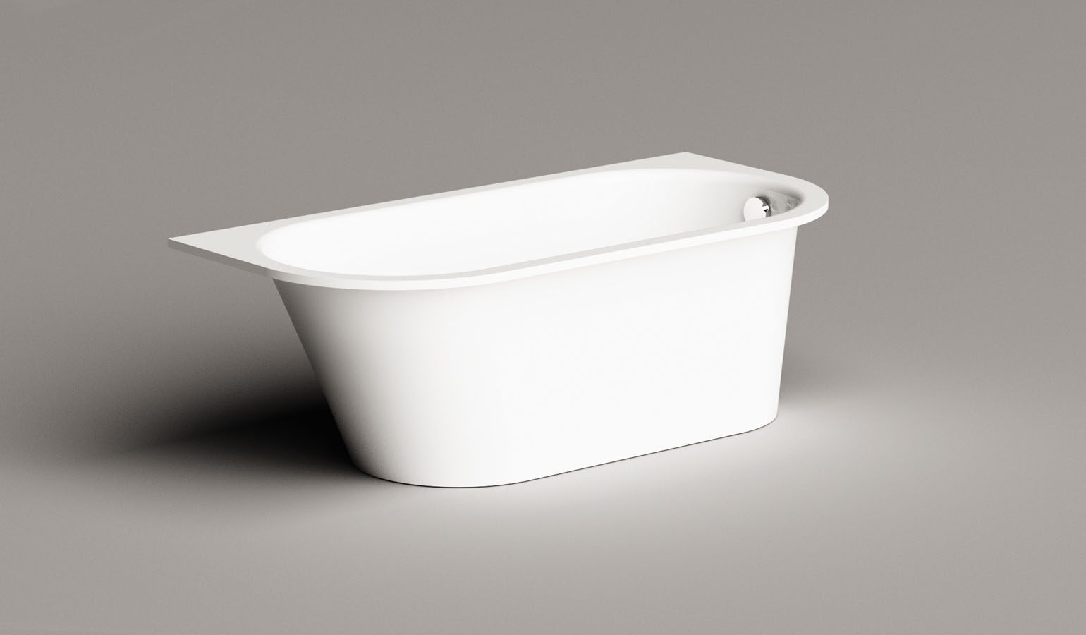 Einbau-Badewanne PAA VARIO M AD 156x75 cm, Mineralguss – 10