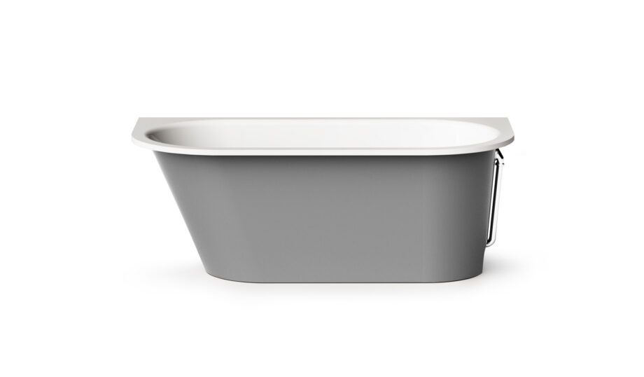 Sisseehitatav kivivann PAA VARIO M AD 156×75 cm, ümarad nurgad A ja D, läikiv kivimass 7 Einbau-Badewanne PAA VARIO M AD 156x75 cm, Mineralguss – 7
