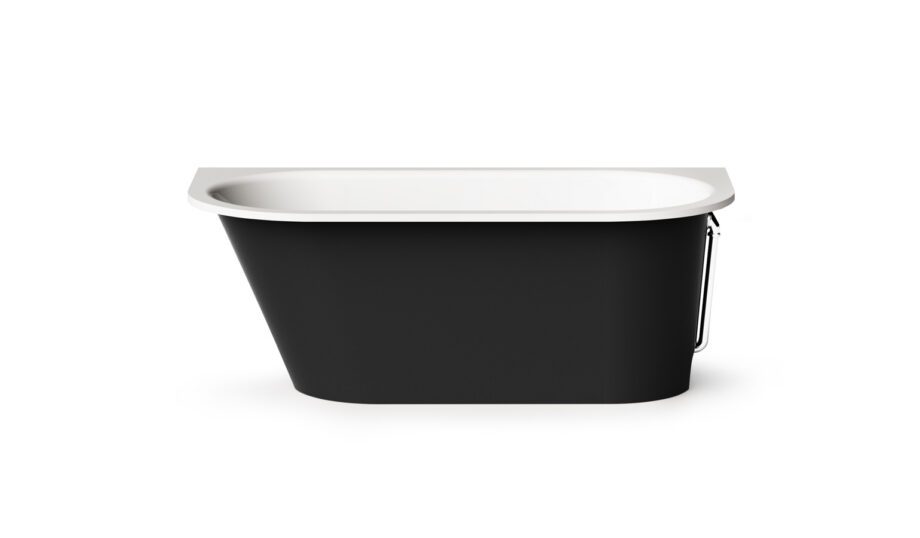 Sisseehitatav kivivann PAA VARIO M AD 156×75 cm, ümarad nurgad A ja D, läikiv kivimass 8 Einbau-Badewanne PAA VARIO M AD 156x75 cm, Mineralguss – 8