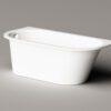 Sisseehitatav kivivann PAA VARIO M BC 156×75 cm, ümarad nurgad B ja C, läikiv kivimass 10 PAA VARIO M BC Einbau-Badewanne aus Mineralguss 156x75 cm, abgerundete Ecken B und C, glänzend – 10