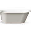 Sisseehitatav kivivann PAA VARIO M BC 156×75 cm, ümarad nurgad B ja C, läikiv kivimass 5 PAA VARIO M BC Einbau-Badewanne aus Mineralguss 156x75 cm, abgerundete Ecken B und C, glänzend – 5