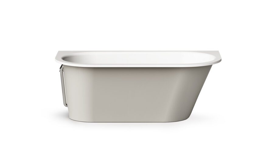 Sisseehitatav kivivann PAA VARIO M BC 156×75 cm, ümarad nurgad B ja C, läikiv kivimass 5 PAA VARIO M BC Einbau-Badewanne aus Mineralguss 156x75 cm, abgerundete Ecken B und C, glänzend – 5
