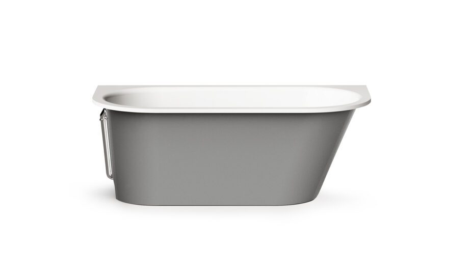 Sisseehitatav kivivann PAA VARIO M BC 156×75 cm, ümarad nurgad B ja C, läikiv kivimass 7 PAA VARIO M BC Einbau-Badewanne aus Mineralguss 156x75 cm, abgerundete Ecken B und C, glänzend – 7