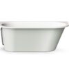 Sisseehitatav kivivann PAA VARIO M BC 156×75 cm, ümarad nurgad B ja C, läikiv kivimass 6 PAA VARIO M BC Einbau-Badewanne aus Mineralguss 156x75 cm, abgerundete Ecken B und C, glänzend – 6