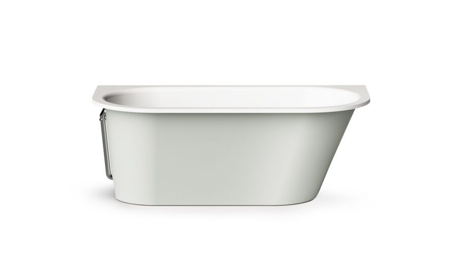 Sisseehitatav kivivann PAA VARIO M BC 156×75 cm, ümarad nurgad B ja C, läikiv kivimass 6 PAA VARIO M BC Einbau-Badewanne aus Mineralguss 156x75 cm, abgerundete Ecken B und C, glänzend – 6