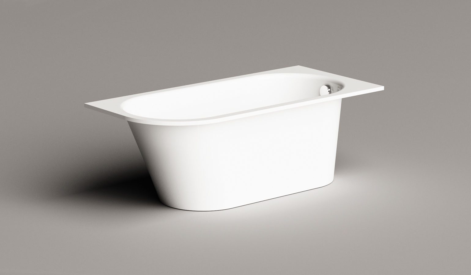 Einbau-Badewanne PAA VARIO M A 158x75 cm, Mineralguss – 10