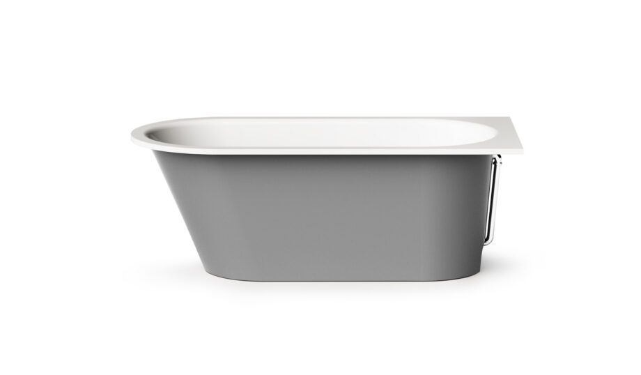 Sisseehitatav kivivann PAA VARIO M AB 158×75 cm, ümarad nurgad A ja B, läikiv kivimass 7 Einbau-Badewanne PAA VARIO M AB 158x75 cm, Mineralguss – 7