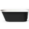 Sisseehitatav kivivann PAA VARIO M AB 158×75 cm, ümarad nurgad A ja B, läikiv kivimass 8 Einbau-Badewanne PAA VARIO M AB 158x75 cm, Mineralguss – 8