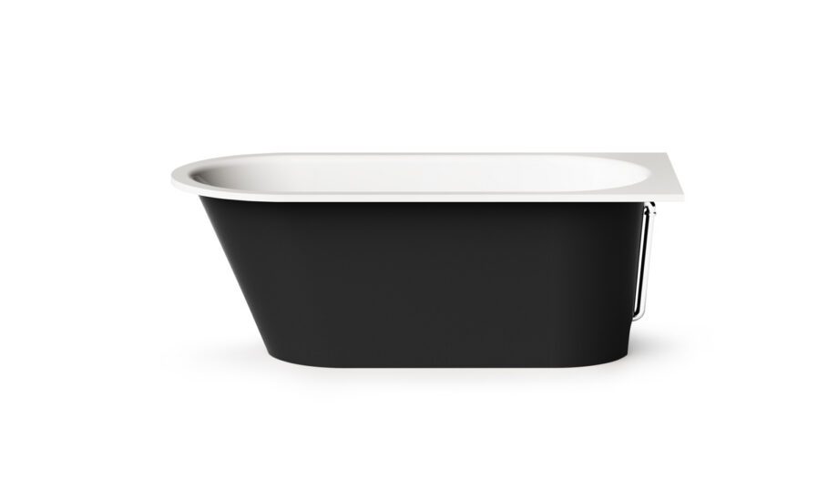 Sisseehitatav kivivann PAA VARIO M AB 158×75 cm, ümarad nurgad A ja B, läikiv kivimass 8 Einbau-Badewanne PAA VARIO M AB 158x75 cm, Mineralguss – 8