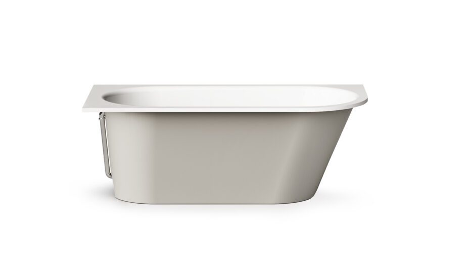 Sisseehitatav kivivann PAA VARIO L B 168×75 cm, ümar nurk B, läikiv kivimass 5 PAA VARIO L B Einbau-Badewanne aus Mineralguss 168x75 cm, abgerundete Ecke B, glänzend – 5
