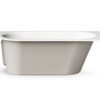 Sisseehitatav kivivann PAA VARIO M C 158×75 cm, ümar nurk C, läikiv kivimass 5 PAA VARIO M C Einbau-Badewanne aus Mineralguss 158x75 cm, abgerundete Ecke C, glänzend – 5