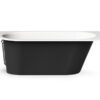 Sisseehitatav kivivann PAA VARIO M C 158×75 cm, ümar nurk C, läikiv kivimass 8 PAA VARIO M C Einbau-Badewanne aus Mineralguss 158x75 cm, abgerundete Ecke C, glänzend – 8