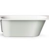 Sisseehitatav kivivann PAA VARIO M C 158×75 cm, ümar nurk C, läikiv kivimass 6 PAA VARIO M C Einbau-Badewanne aus Mineralguss 158x75 cm, abgerundete Ecke C, glänzend – 6