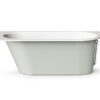 Sisseehitatav kivivann PAA VARIO M D 158×75 cm, ümar nurk D, läikiv kivimass 6 PAA VARIO L D Einbau-Badewanne aus Mineralguss 168x75 cm, abgerundete Ecke D, glänzend – 6