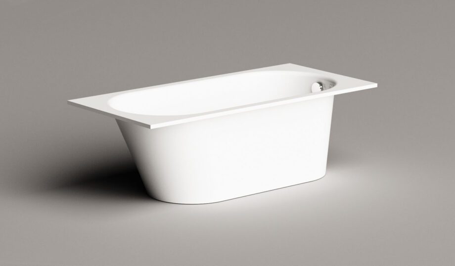 Sisseehitatav kivivann PAA VARIO M 160×75 cm, läikiv kivimass 11 Einbau-Badewanne PAA VARIO M 160x75 cm, Mineralguss – 11