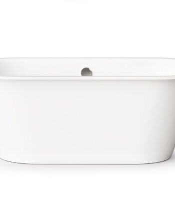 PAA VARIO XL ABCD freistehende Badewanne aus Mineralguss 175x80 cm, alle Ecken abgerundet, glänzend