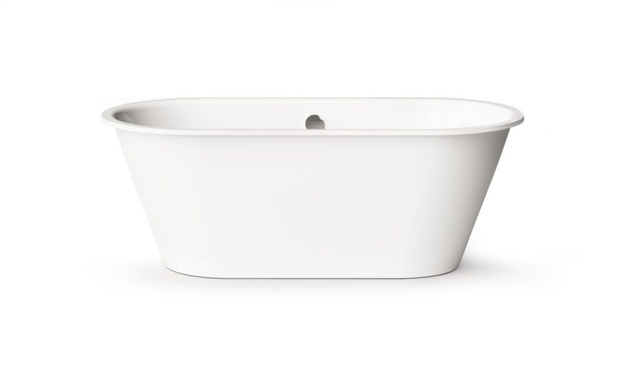 Eraldiseisev kivivann PAA VARIO XL ABCD 175×80 cm, kõik nurgad ümarad, läikiv kivimass PAA VARIO XL ABCD freistehende Badewanne aus Mineralguss 175x80 cm, alle Ecken abgerundet, glänzend