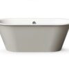 Eraldiseisev kivivann PAA VARIO XL ABCD 175×80 cm, kõik nurgad ümarad, läikiv kivimass 6 PAA VARIO XL ABCD freistehende Badewanne aus Mineralguss 175x80 cm, alle Ecken abgerundet, glänzend – 6