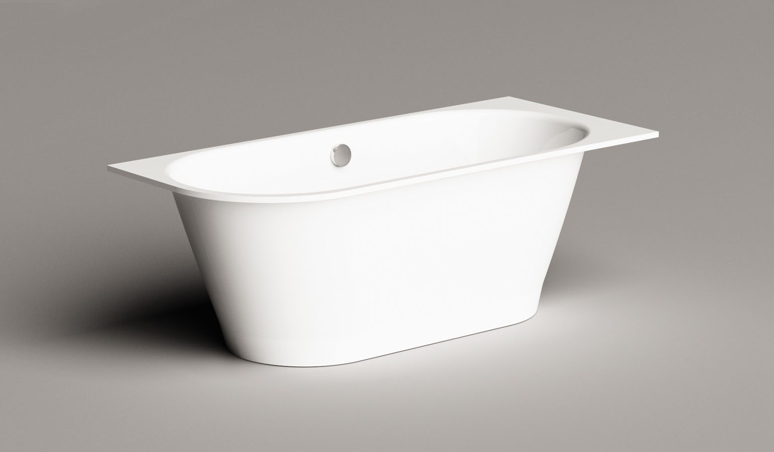 Einbau-Badewanne PAA VARIO XL A 180x80 cm, Mineralguss – 11