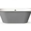 Sisseehitatav kivivann PAA VARIO XL A 180×80 cm, ümar nurk A, läikiv kivimass 8 Einbau-Badewanne PAA VARIO XL A 180x80 cm, Mineralguss – 8