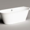 Sisseehitatav kivivann PAA VARIO XL AB 180×80 cm, ümarad nurgad A ja B, läikiv kivimass 10 PAA VARIO XL AB Einbau-Badewanne aus Mineralguss 180x80 cm, abgerundete Ecken A und B, glänzend – 10