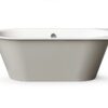 Sisseehitatav kivivann PAA VARIO XL AB 180×80 cm, ümarad nurgad A ja B, läikiv kivimass 6 PAA VARIO XL AB Einbau-Badewanne aus Mineralguss 180x80 cm, abgerundete Ecken A und B, glänzend – 6