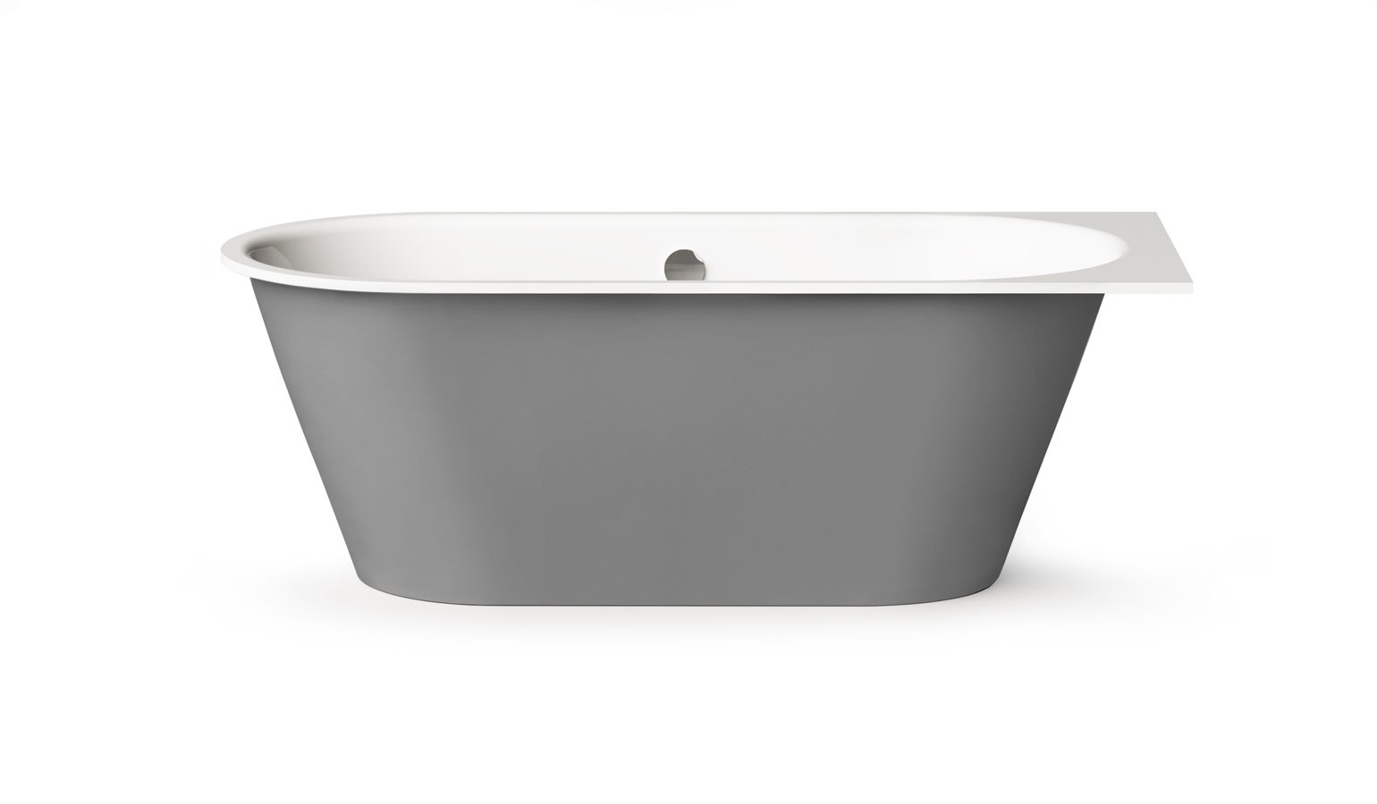 PAA VARIO XL AB Einbau-Badewanne aus Mineralguss 180x80 cm, abgerundete Ecken A und B, glänzend – 8